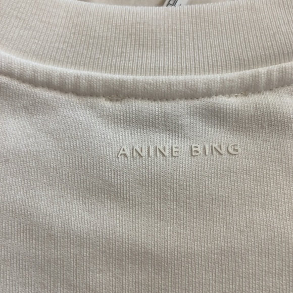 Anine Bing Miles Cotton Graphic Sweatshirt - Picture 11 of 13